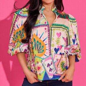 Printed Ali Top
